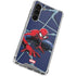 Marvel Spiderman Crawling Spiderman Galaxy S24 FE Clear Case